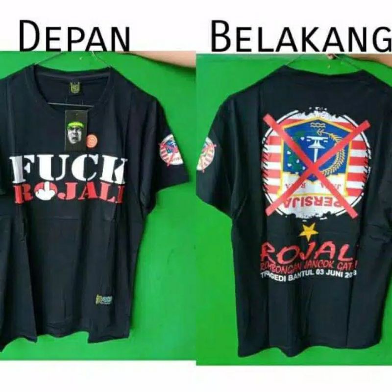 KAOS TSHIRT PERSEBAYA BONEK CASUAL FOOTBALL WANI MURAH