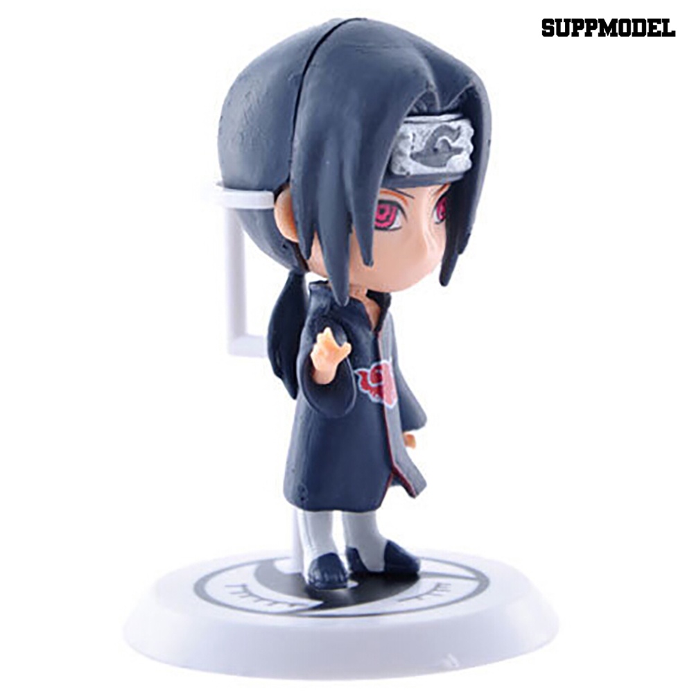 Ornamen Patung Naruto Sasuke Kakashi Sakura Funko Bahan PVC Untuk Mobil