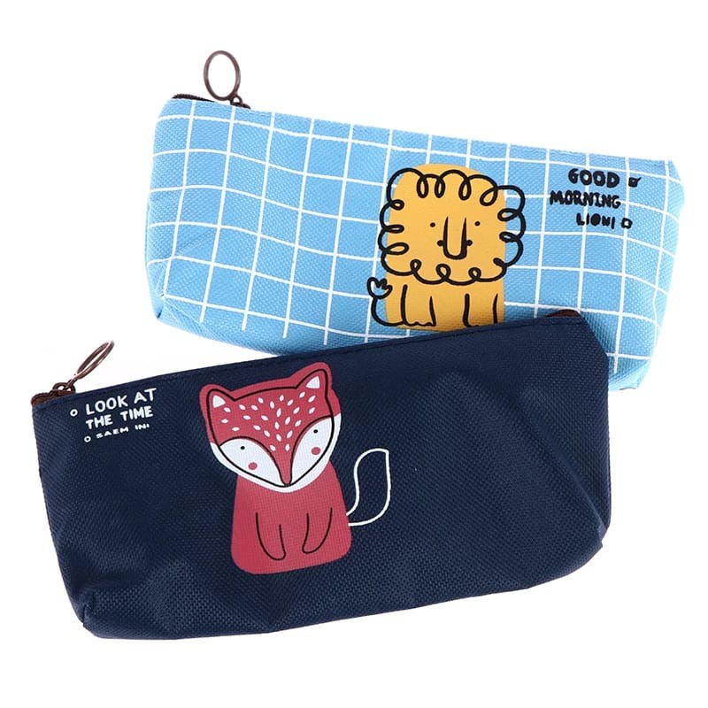 

Bellino - Kotak Pensil Panjang Motif Karaker Pencil Case Alat Tulis Dompet Koin Tas Unicorn
