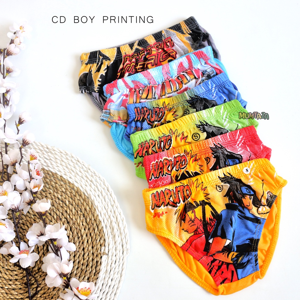 CD anak fullprint SML XL ~ CD bayi ~ CD anak laki ~ Celana dalam anak ~ Celana dalam anak laki