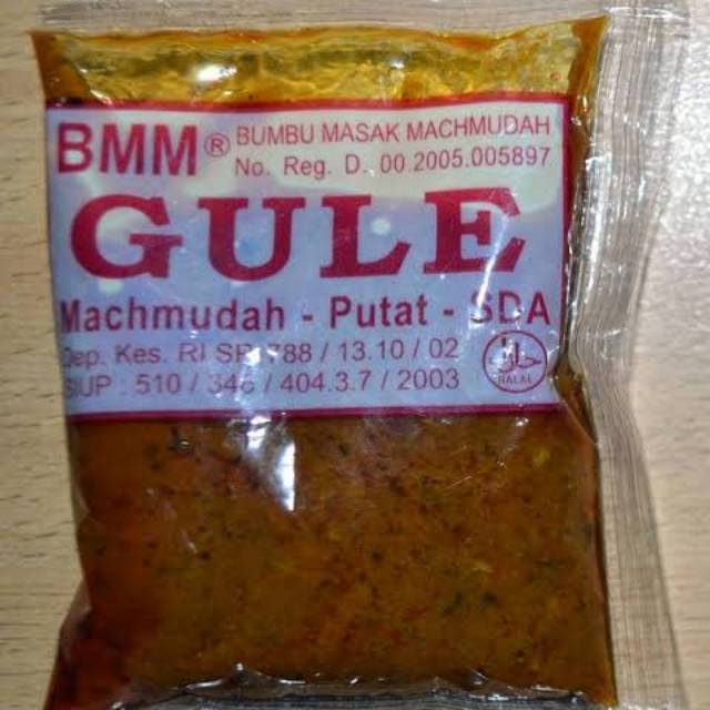 Bumbu Masak Machmudah &quot;BMM&quot; Gule Mahmuda Mahmudah