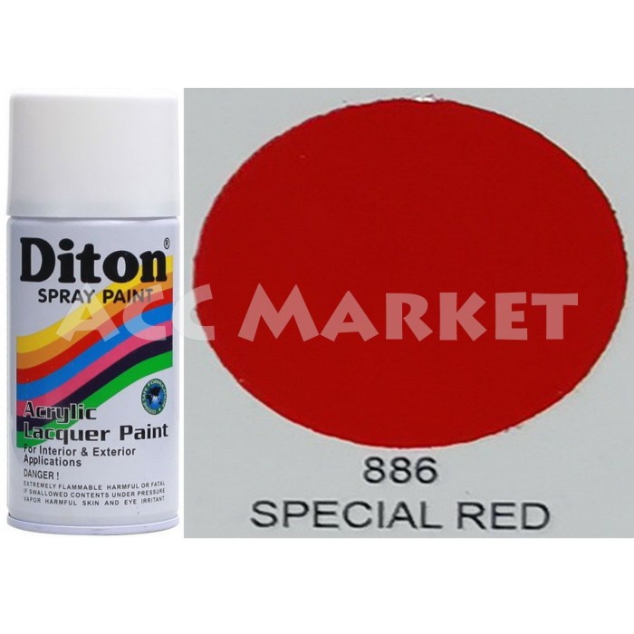 Pilox Diton 300cc Pilok Pylox Merah Special Red 886