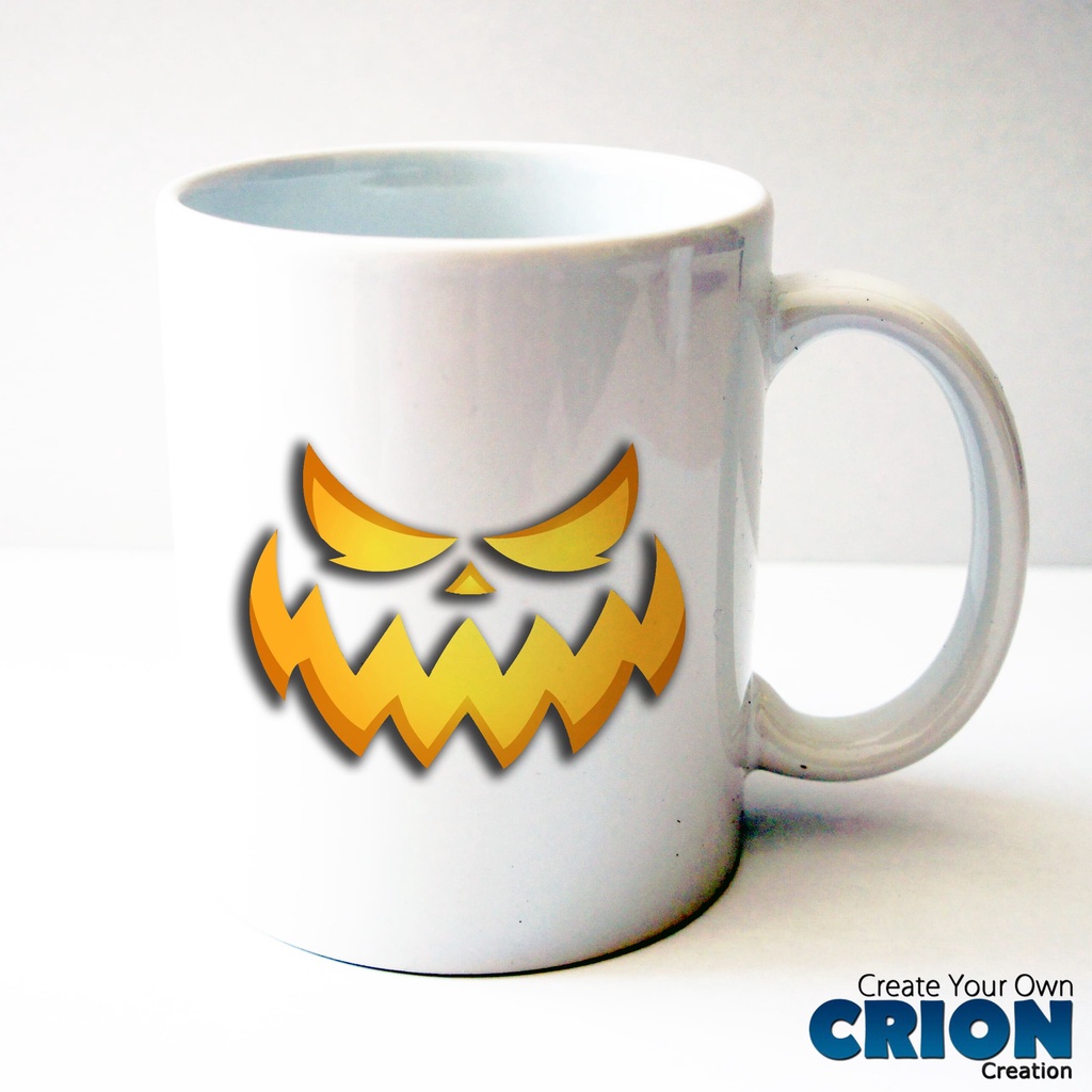 Gelas Mug Scary Halloween - Hadiah - Kado - By Crion