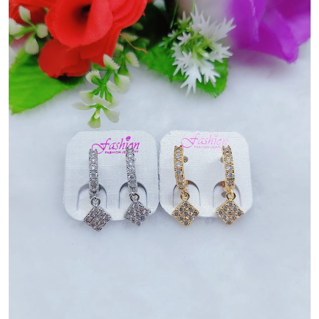 Anting xuping Permata Lapis Emas Perhiasan Fashion 0430,0432