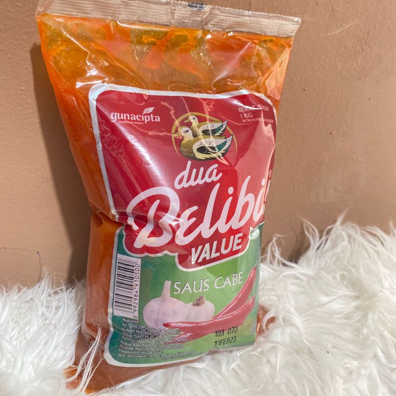 

Saus pedas belibis 1kg