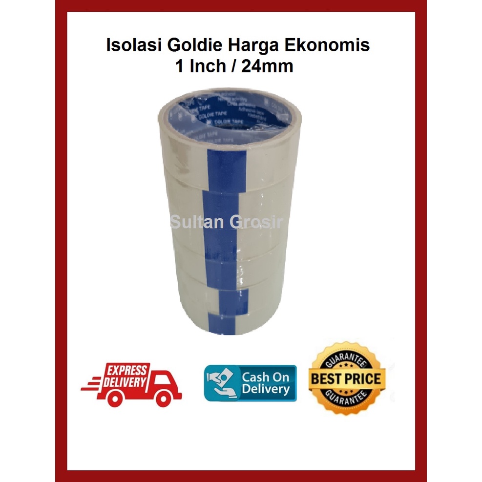 

ISOLASI 1 INCH / SOLATIP 1 INCH / ISOLASI 24 MM