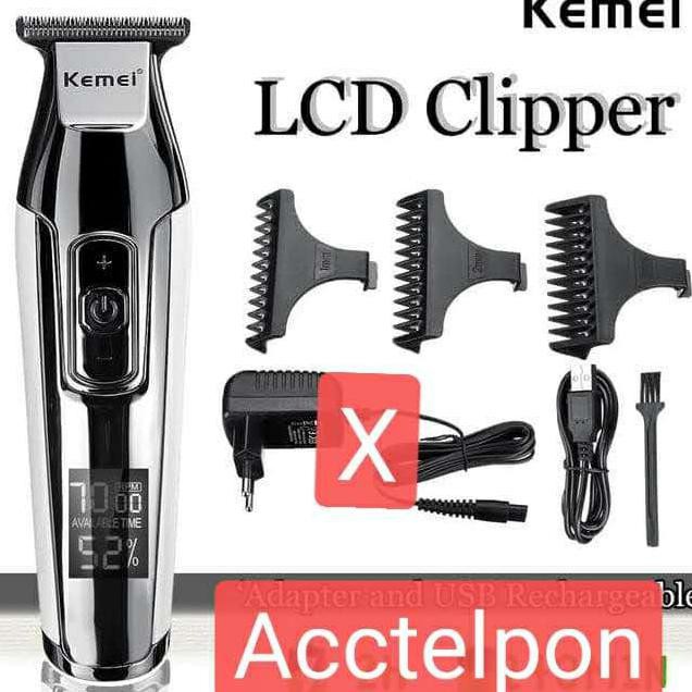 Alat Cukur Rambut Jenggot Kemei 5027 Hair Clipper Detailer KM-5027