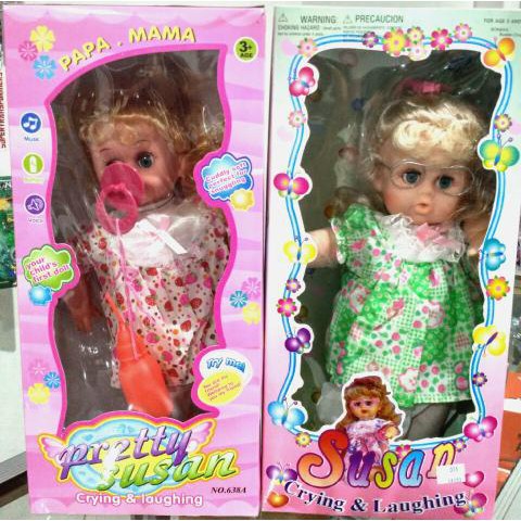 BONEKA SUSAN CRYING & LAUGHING