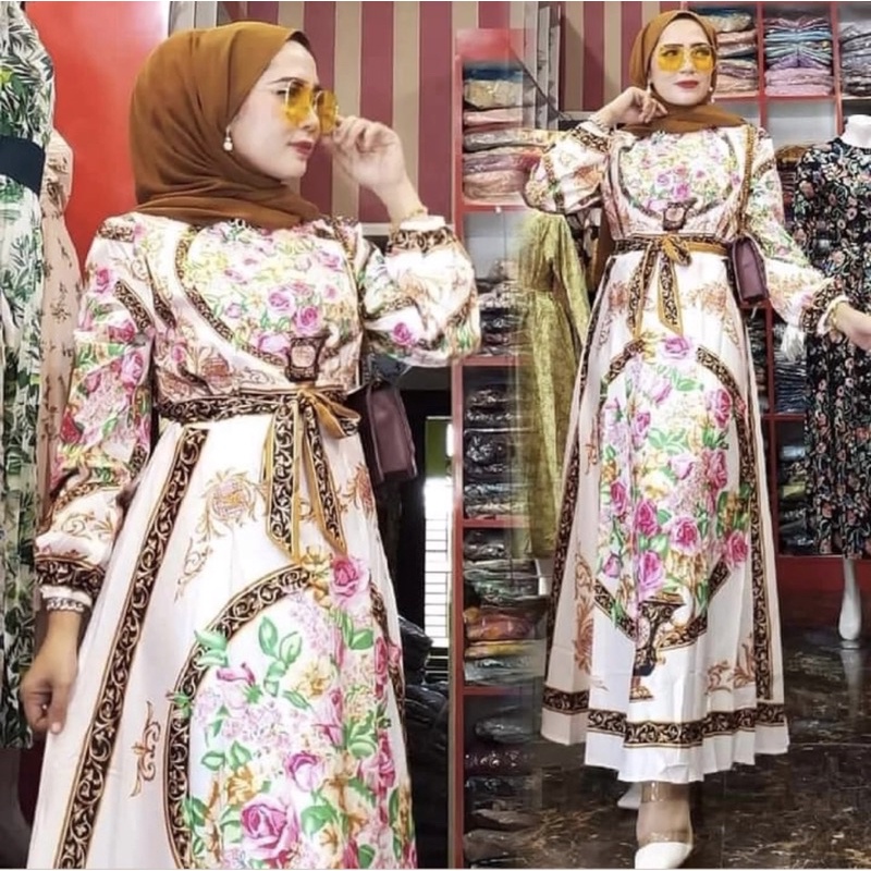 SALE!!! RESTOCK!!! DRESS GAMIS ESTILO SERIES 02 IMPORT BKK-4