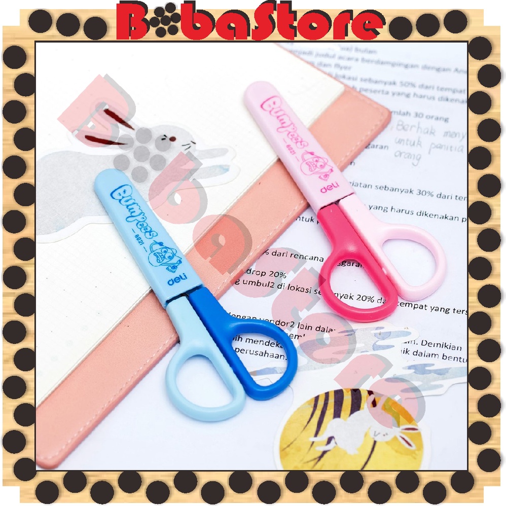 

⭐Bobastore⭐ Gunting Kertas Anak/Gunting Kertas Mini Safety S013