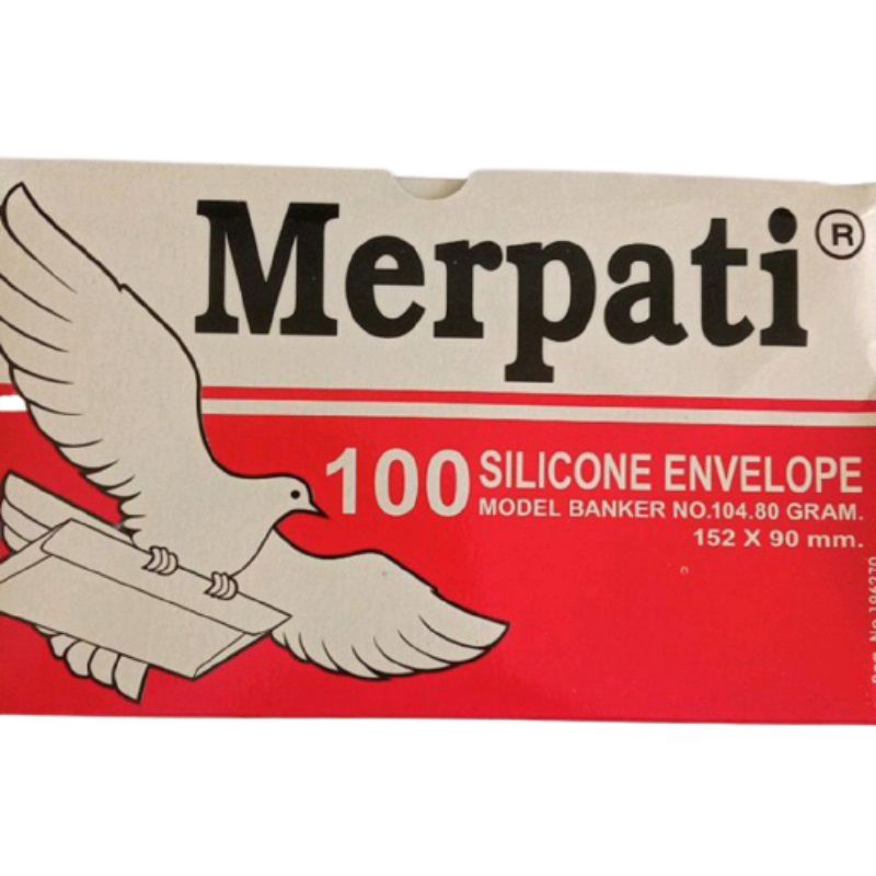 

AMPLOP MERPATI 104 80GSM ADA PEREKAT