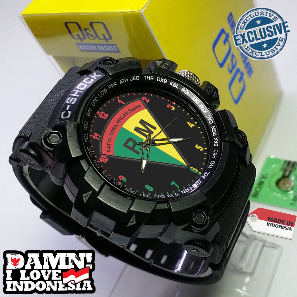 Jam Tangan Custom PM - POLISI MILITER 11 Outdoor