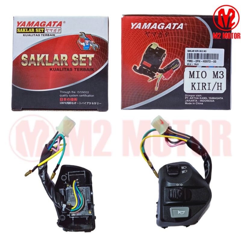 SAKLAR KIRI MIO M3 SAKLAR KLAKSON SAKLAR TOMBOL KLAKSON SAKLAR HOLDER YAMAGATA