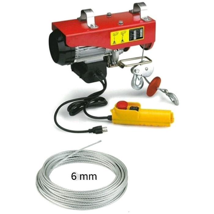 Katrolbarang- Seling Baja 6 Mm Untuk Electric Hoist -Barang Katro