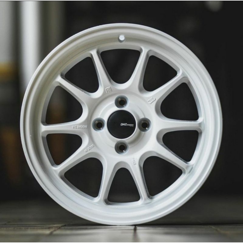 Velg Mobil DNZ Whells Groza Ring 16x7.0 pcd 4x100 ET.38 Rose White