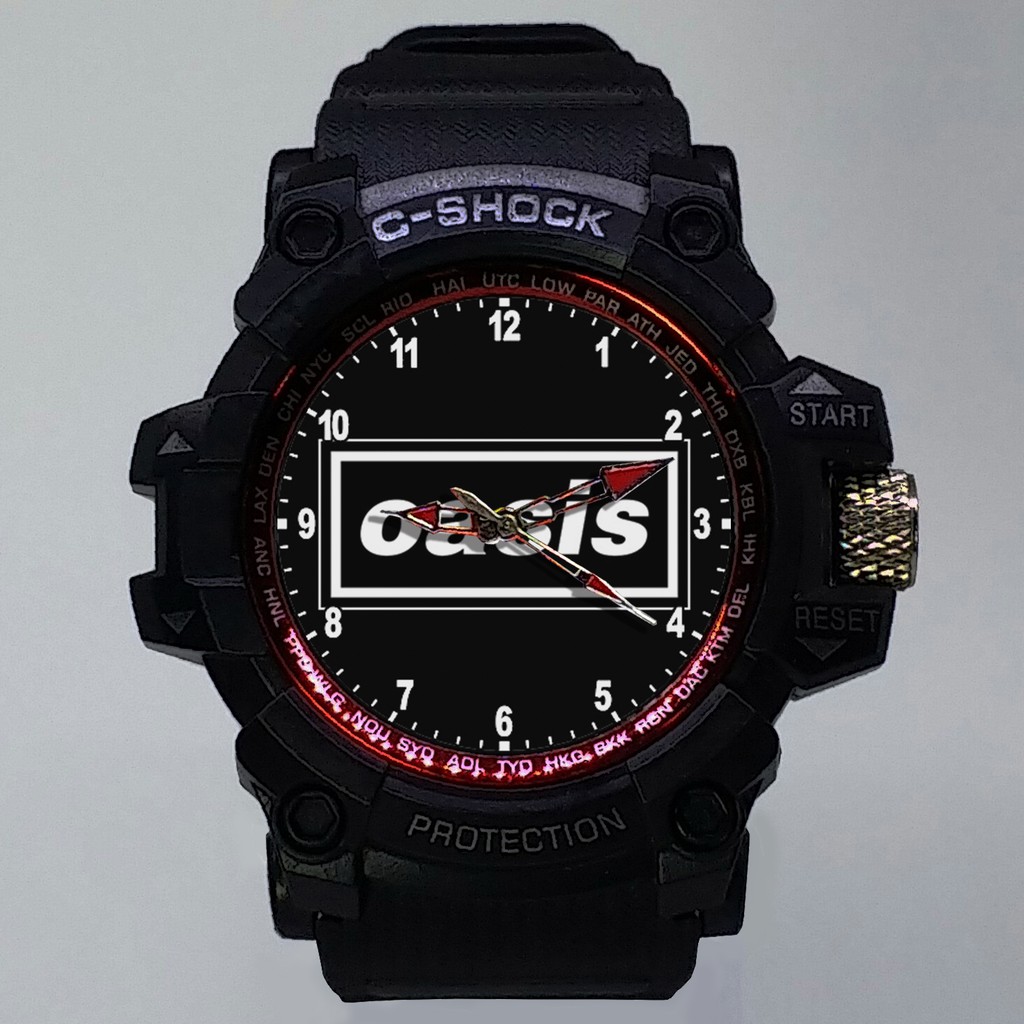 (ISTIMEWA BOSSQUE) JAM TANGAN OASIS LIST MERAH - EXCLUSIVE 3