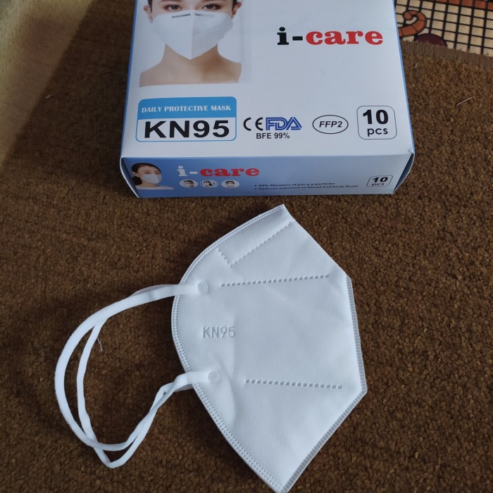 Masker KN95 Masker N95 Masker KN 95 Masker N 95 Masker Original i-care Masker I-Care KN 95 isi 10 pc