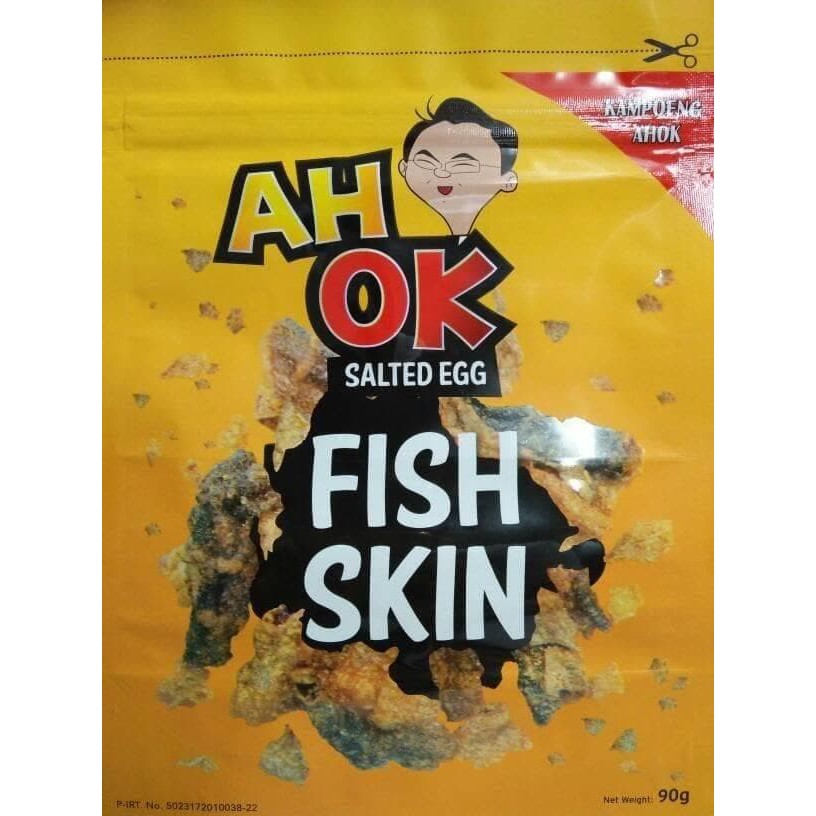 

Ahok original salted fish skin ~ kp794