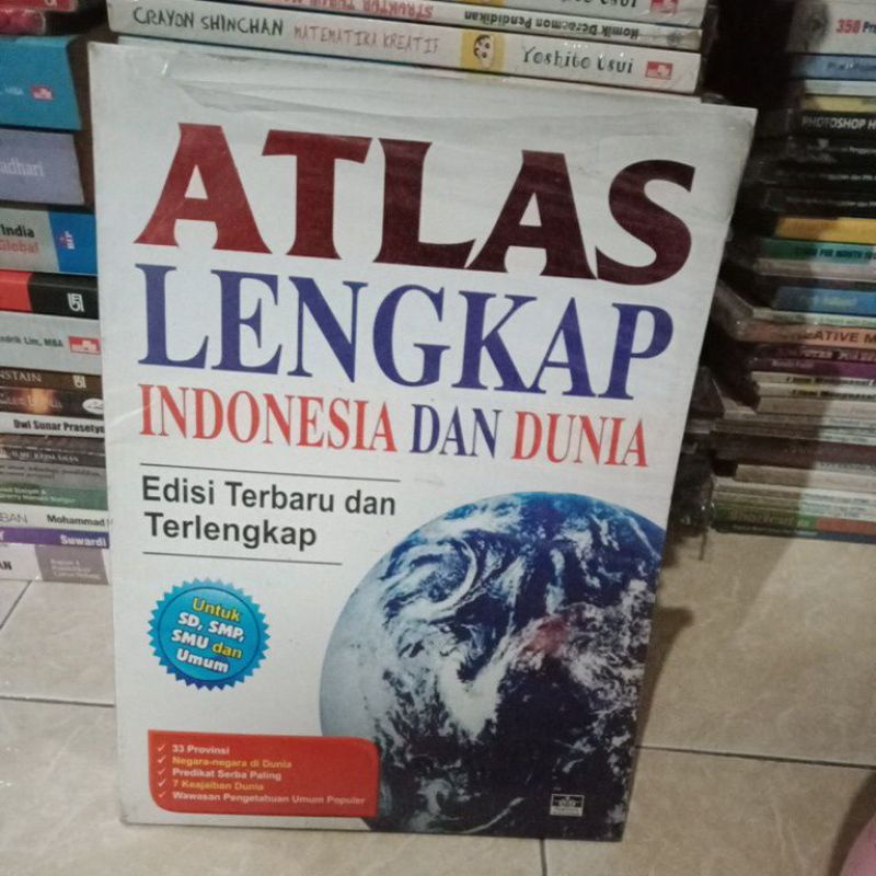 ATLAS LENGKAP INDONESIA DAN DUNIA