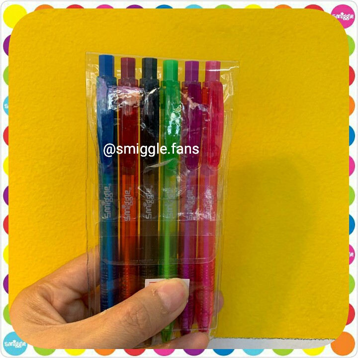 

Smiggle Colourful Ballpoint Scented Pack