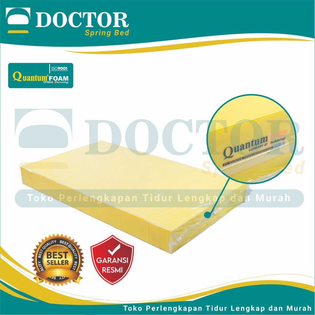 Bc Yellow Quantum Foam / Kasur Busa Ukuran 120 x 200 Tebal 20 cm