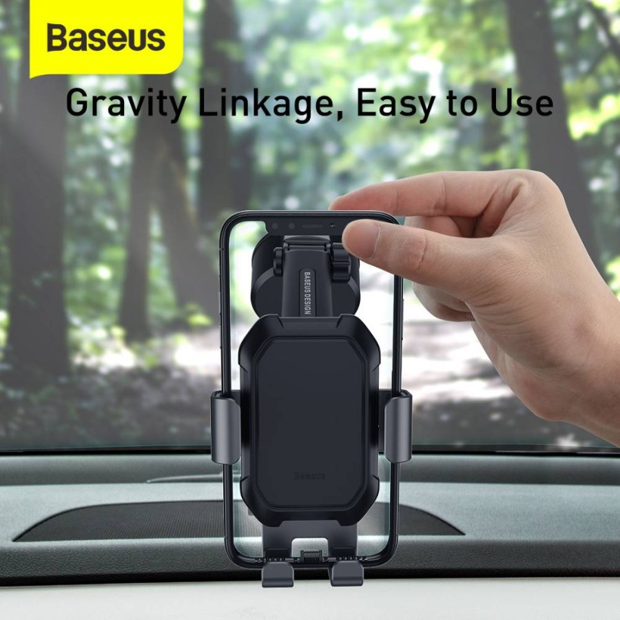 Baseus Tank Gravity Car Mount Phone Holder Dudukan Hp Dashboard Mobil