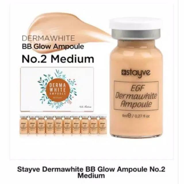 Stayve serum bb glow 10Box dermawhite / gold /acne /aqua / whitening / salmlon