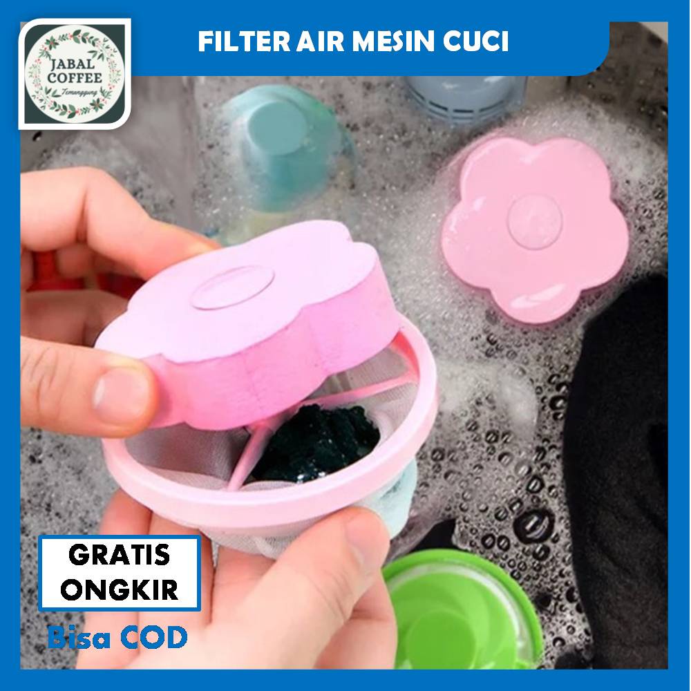 Kantong Filter Mesin Cuci / Saringan Laundry / Saringan Mesin Cuci Kantong Kotoran Pakaian J152