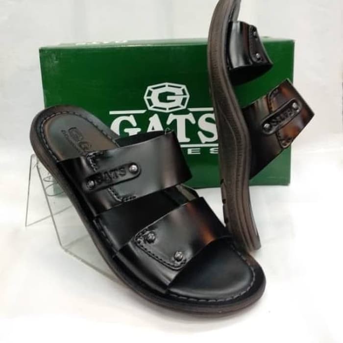 Sandal Gats GH 002 Hitam.Sandal Gats Terbaru