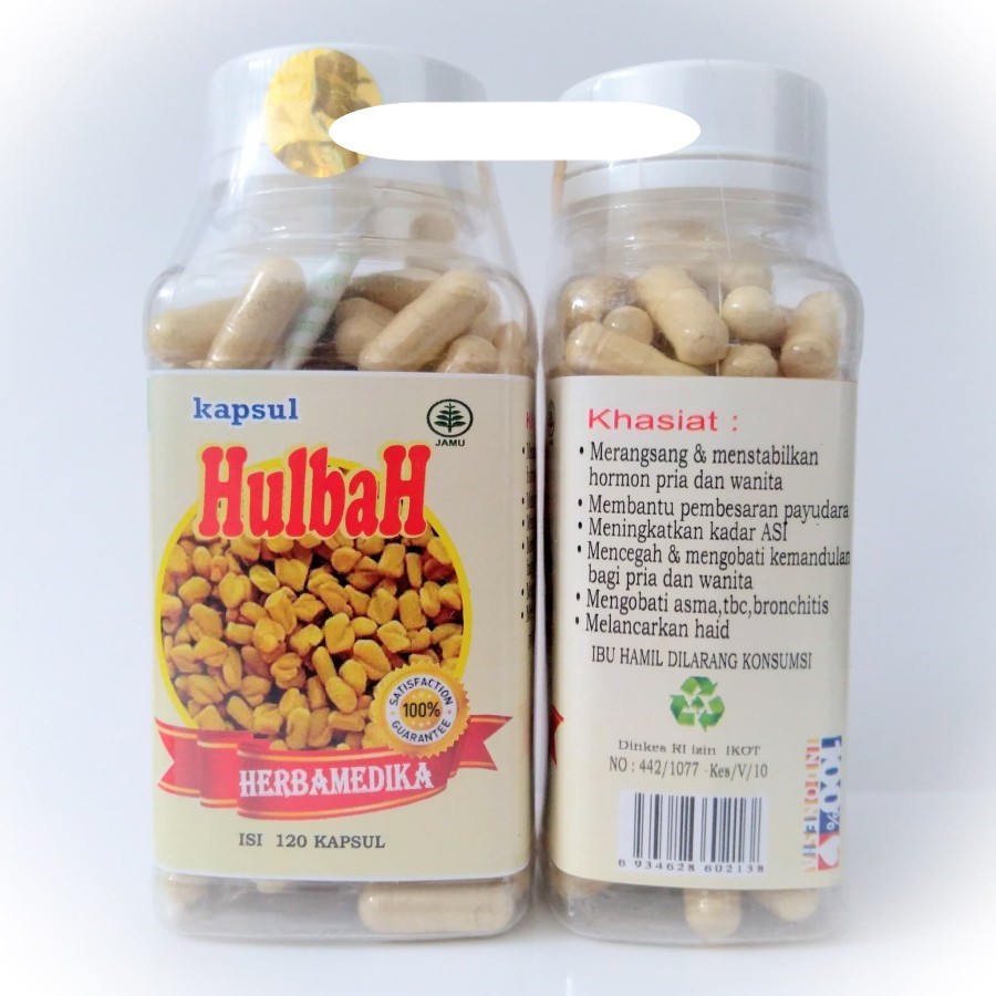 Asi Booster Fenugreek Hulbah - Suplement Penambah Asi - Asi Booster HULBAH