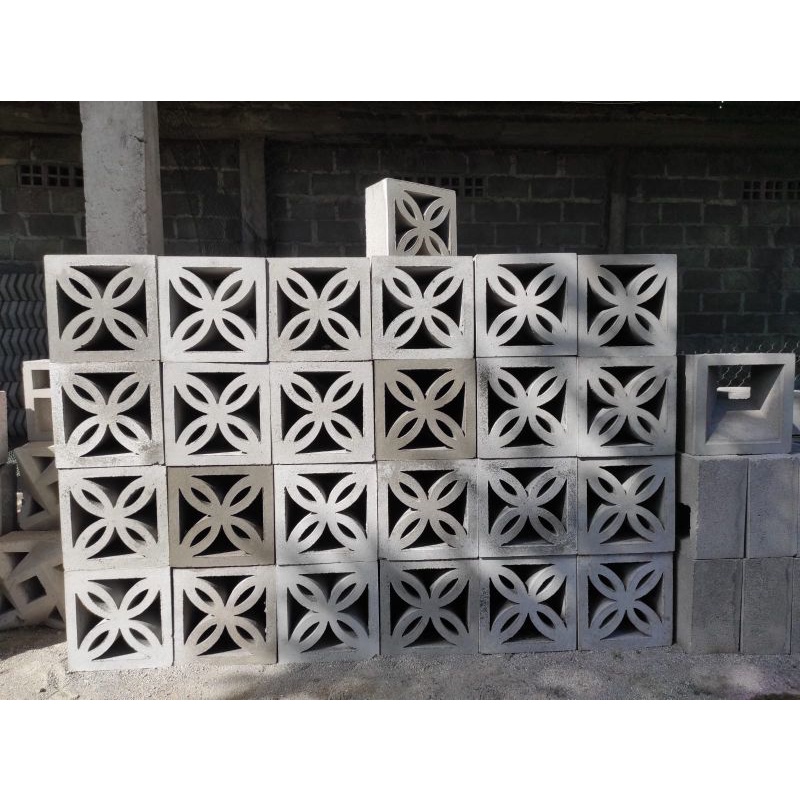 Kawung / Roster / Loster / Roster beton / rumah minimalis / angin-angin