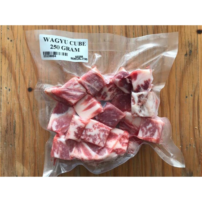 Wagyu Cube Daging Sapi Jepang Seperti Saikoro 250gram