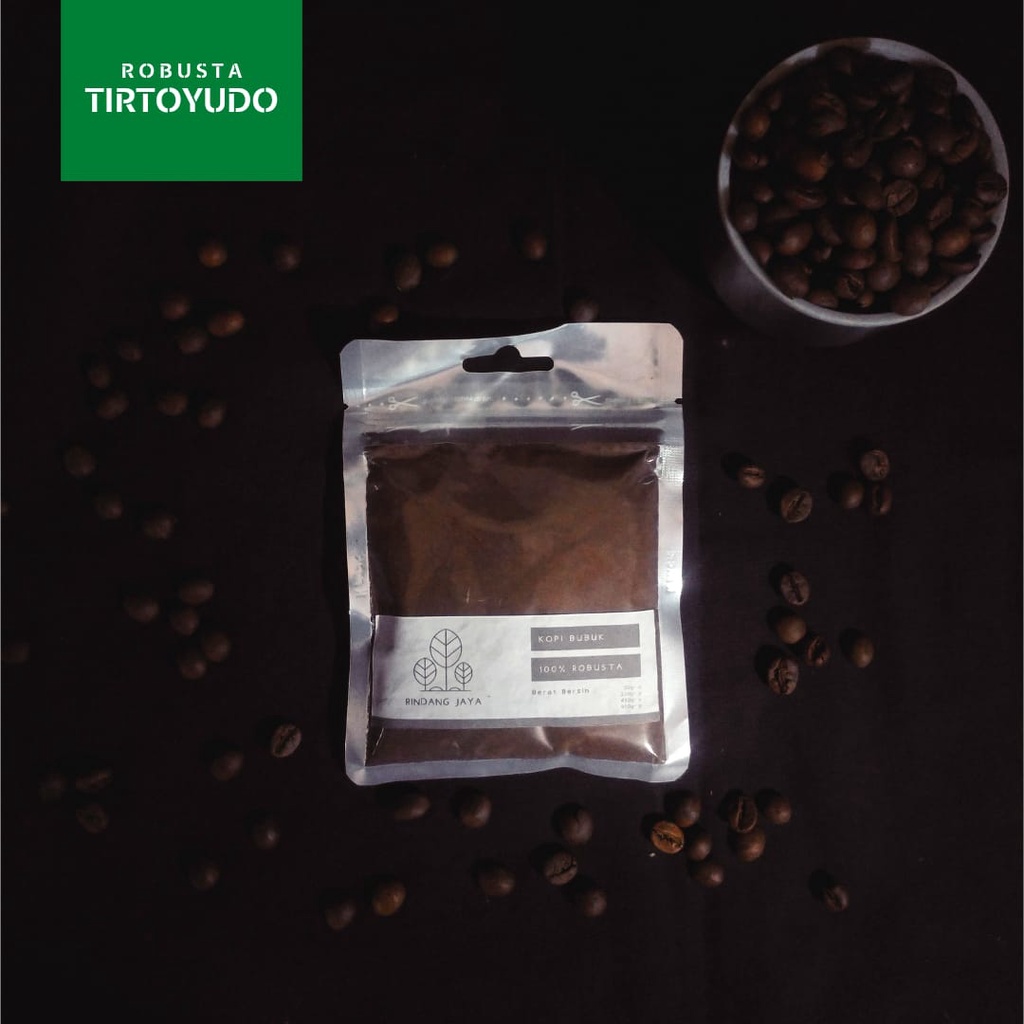 

Robusta Tirtoyudo Kopi Bubuk 50gr by Rindang Jaya