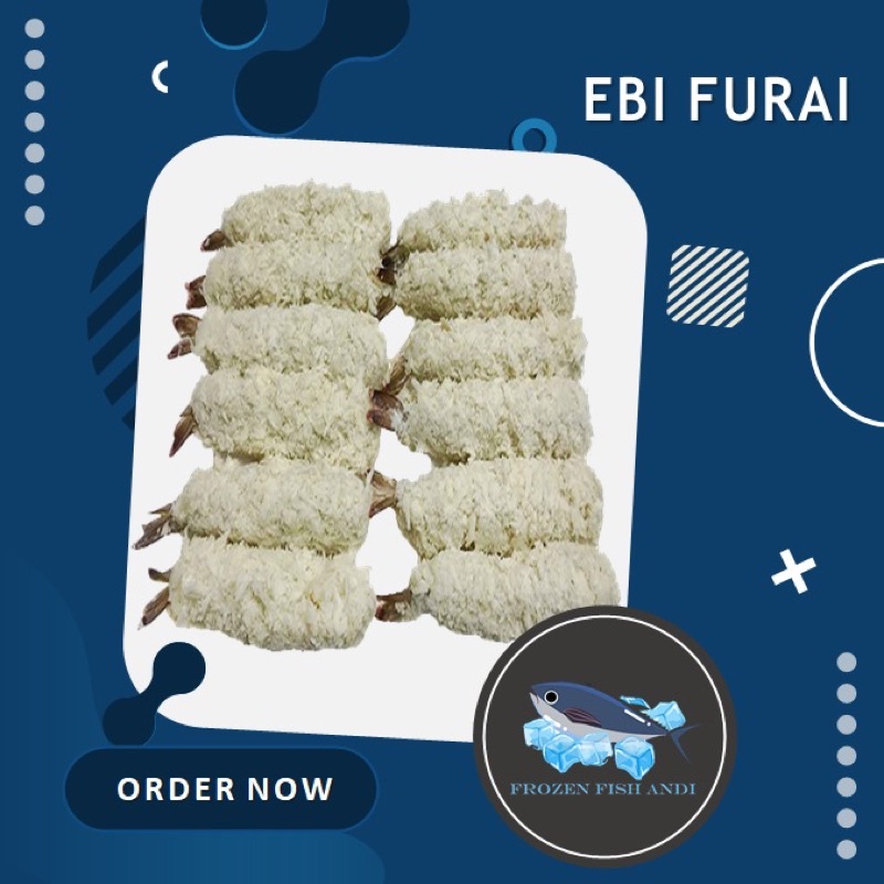 

Ebi Furai isi 12 pcs frozen udang goreng tepung roti