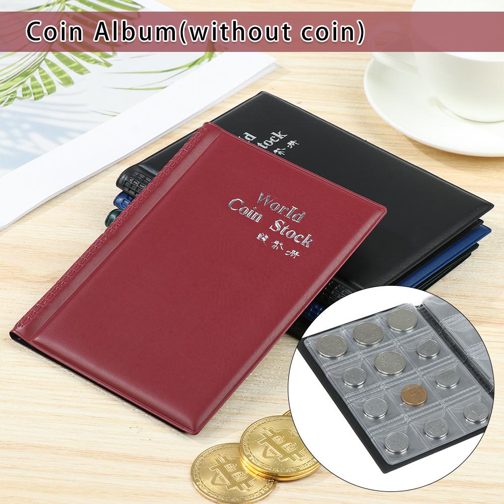 R-flower Coin Albums Hobby Collection Buku 4warna Sampul Depan Rusia