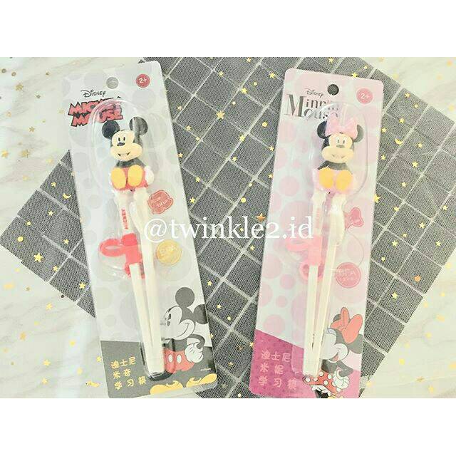 Training chopstick Anak Mickey Minnie / Sumpit Mickey Minnie / Sumpit Latih Anak