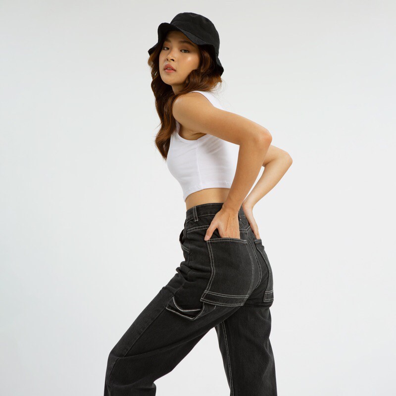 VIERLIN - Jeans 8803 - HW BAGGY JEANS