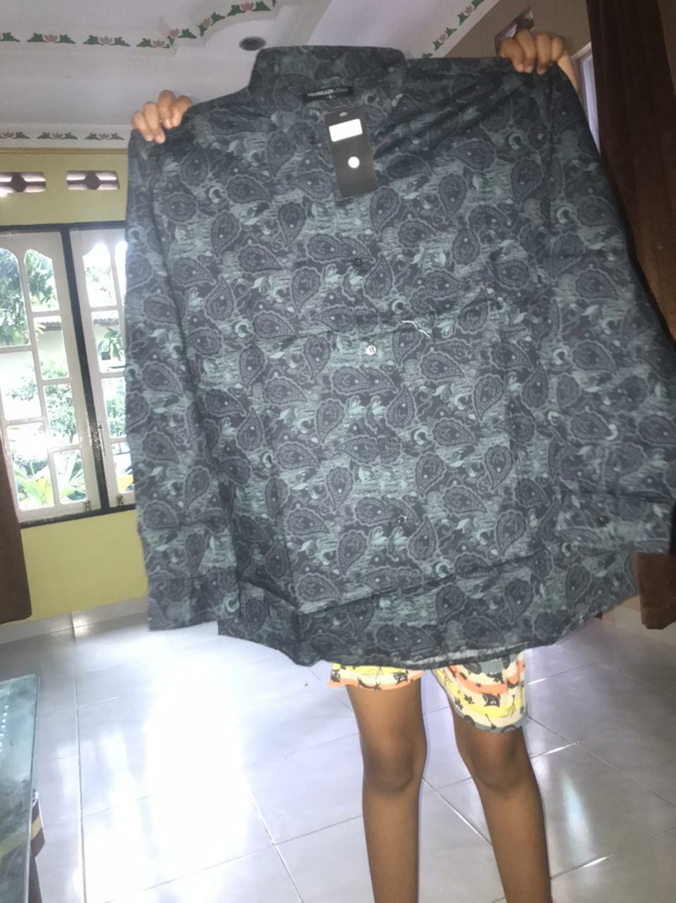 Medellin Kemeja Batik Pria Lengan Panjang 101108