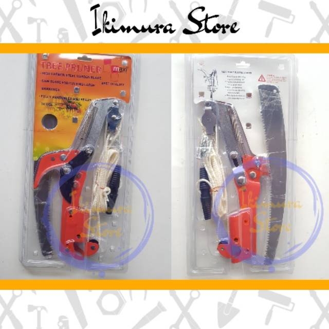 Gunting Dahan Tarik Pisau Tali Gergaji Cengkeh / Tree Pruners MAXI