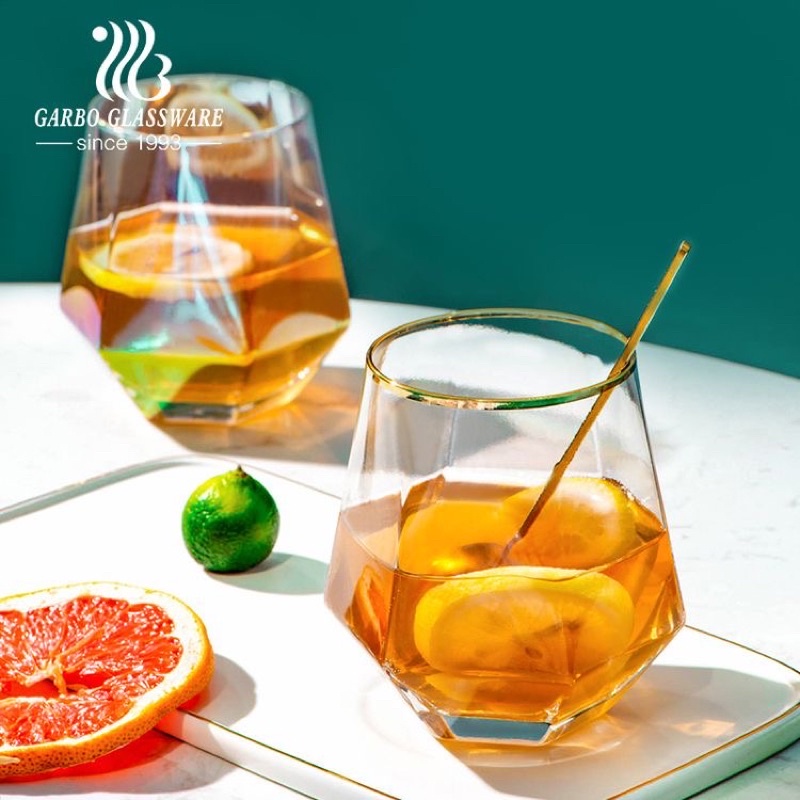 Geometric sippin’ sally cocktail glass | Whiskey Glass | gelas unik | Aestetik gelas