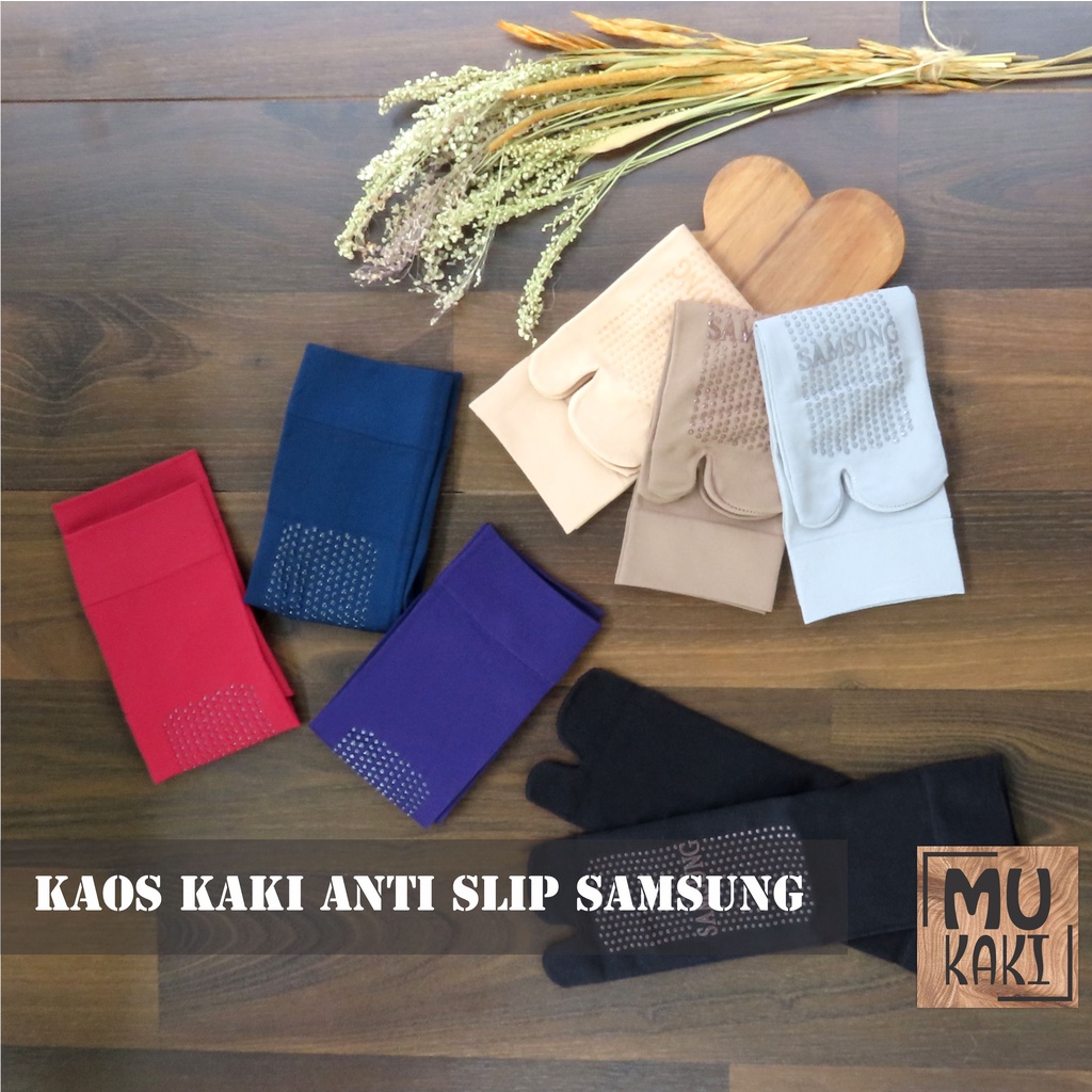 Kaos Kaki Jempol Stocking Samsung Anti Slip Mukaki