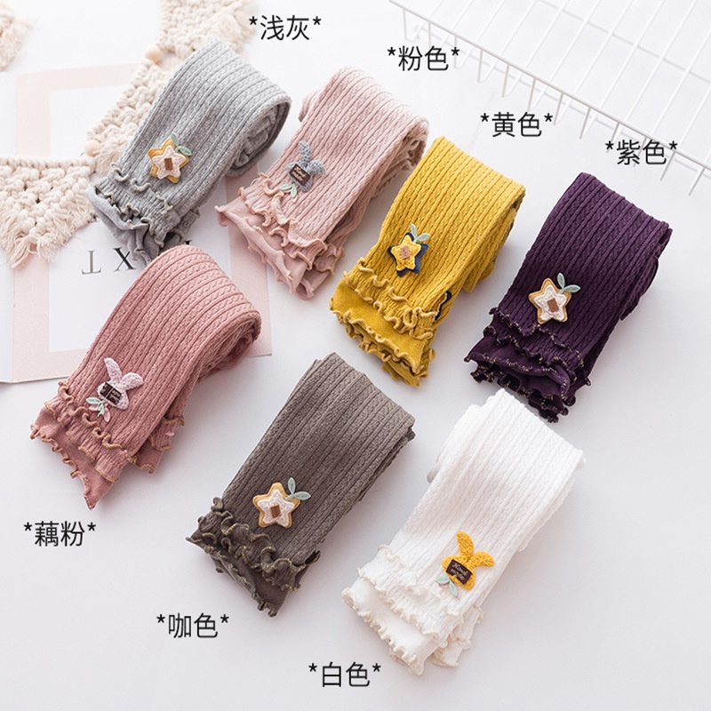 HappyOliver LEGGING STAR &amp; RABBIT XINGXING legging anak perempuan celana panjang import