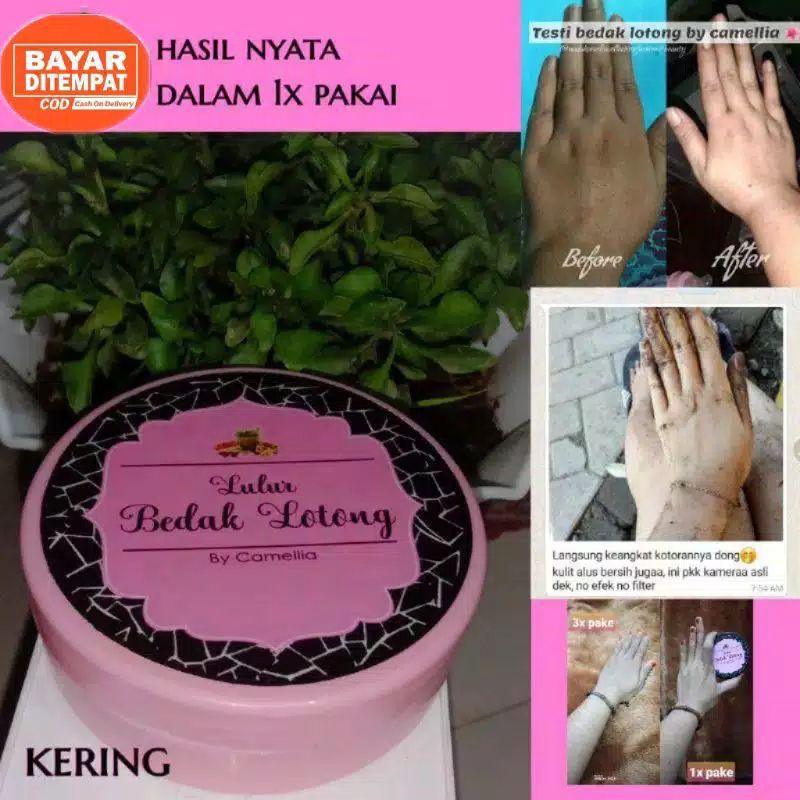 termurah beddak lotong asli 100 gr/ lulur organik / lulur bedda,lotong/lulur hitam
