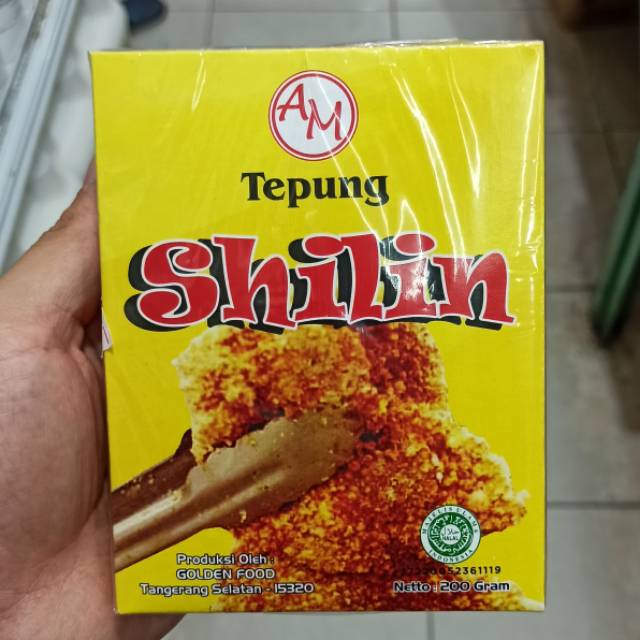 

Tepung Ayam Goreng Shinlin 200g / Tepung Ayam Goreng Shilin 200g