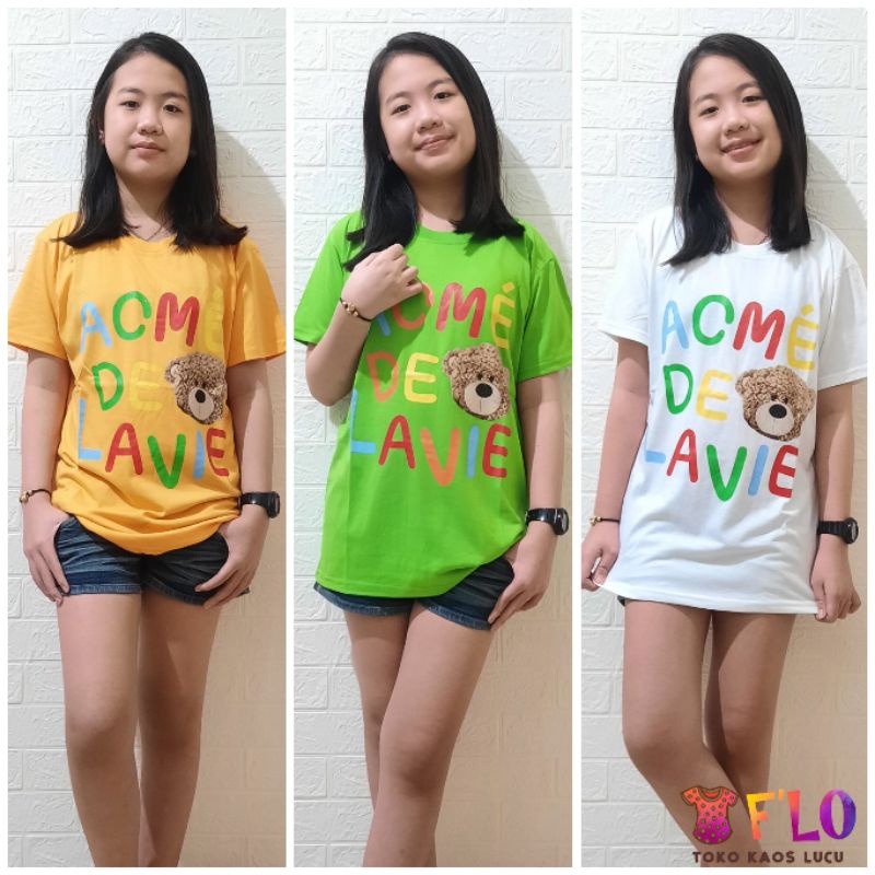 Kaos Size XL (LD95 LD100 LD105) - Kaos Oblong Wanita - Tshirt Cewek Ukuran Besar -  T-shirt Perempua
