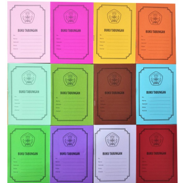 

Buku Tabungan/Keuangan/Menabung Murah Sekolah Pancasila 12 Halaman Warna Campur
