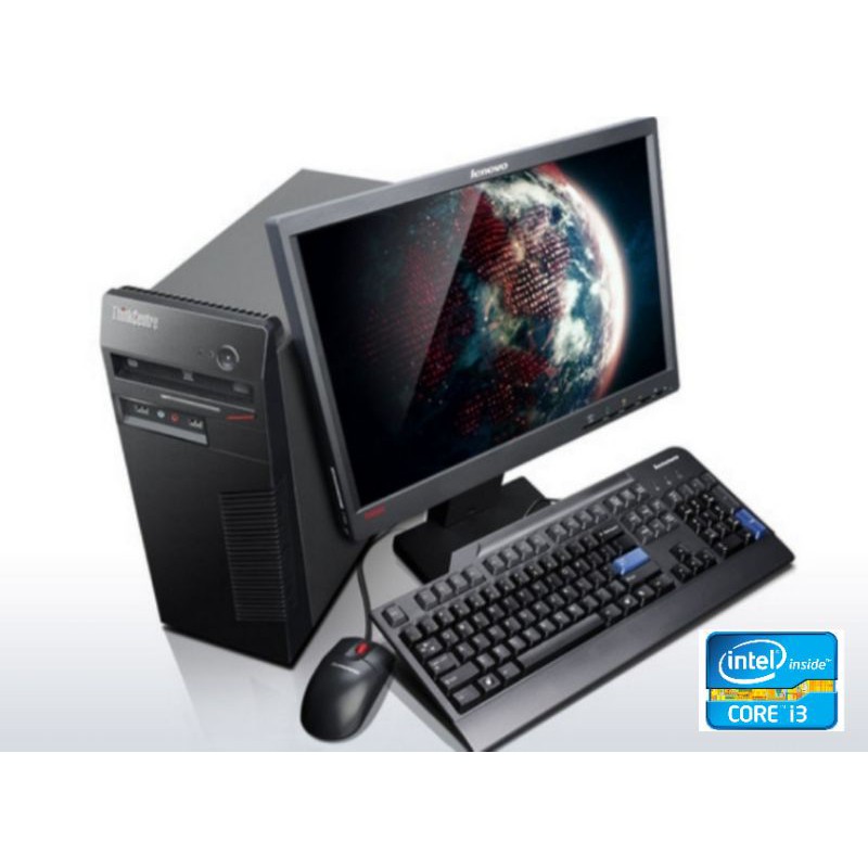 SET PC LENOVO CORE i3 RAM 4GB