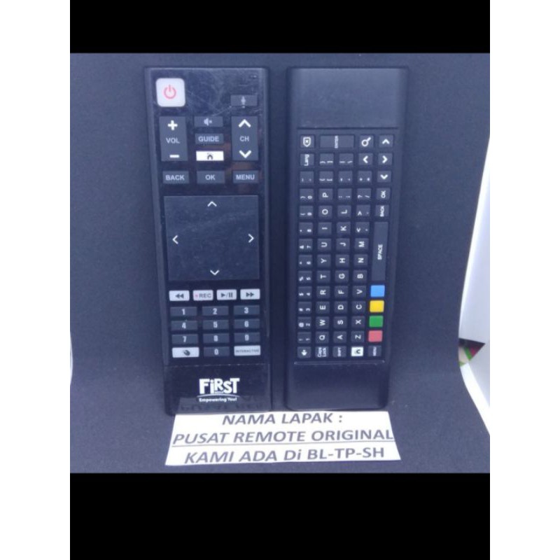 REMOTE REMOT RECIVER PARABOLA FIRST MEDIA 4K ULTRA HD ORIGINAL ASLI