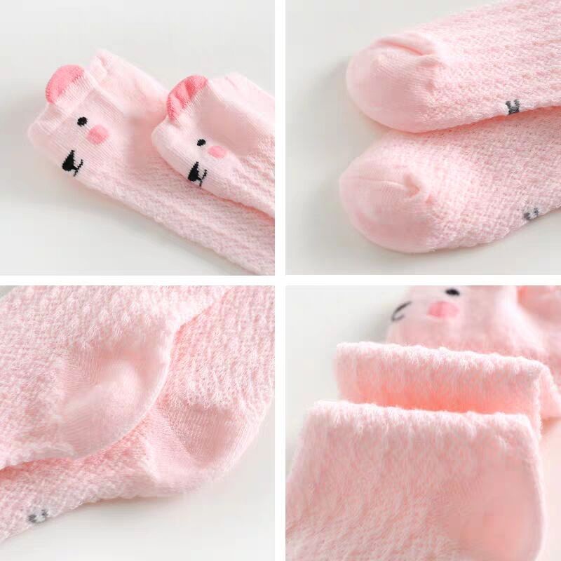 Kaos Kaki Anak Bayi Panjang Animal Polos Lucu Cute