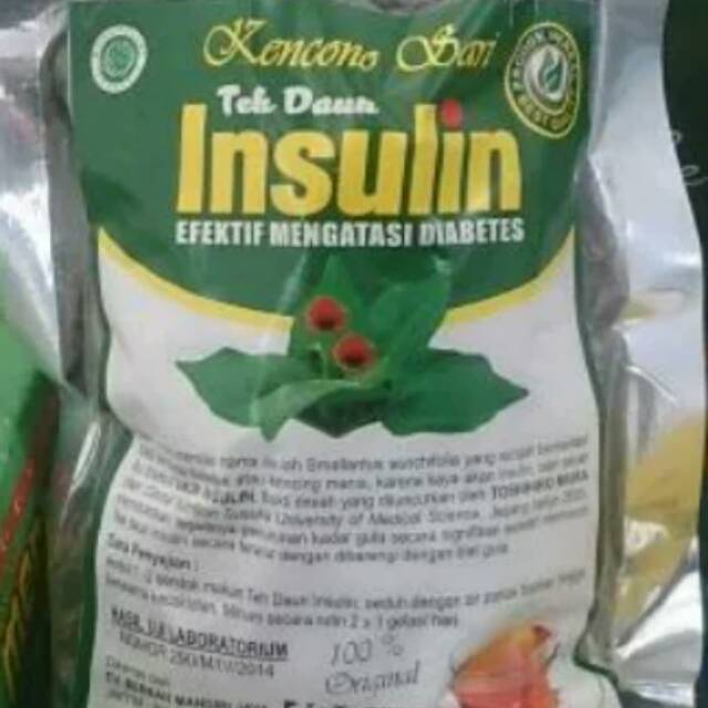

Teh daun Insulin kuncono sari